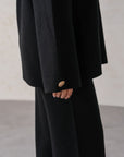 COWL NECK KNIT SET