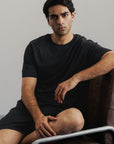 NIGHTSUIT - SHIRT AND SHORTS 100% SUPIMA COTTON