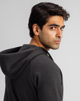 FULL ZIP HOODIE-DOUBLE KNIT