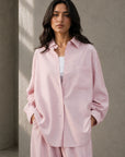RELAXED FIT BUTTON DOWN SHIRT