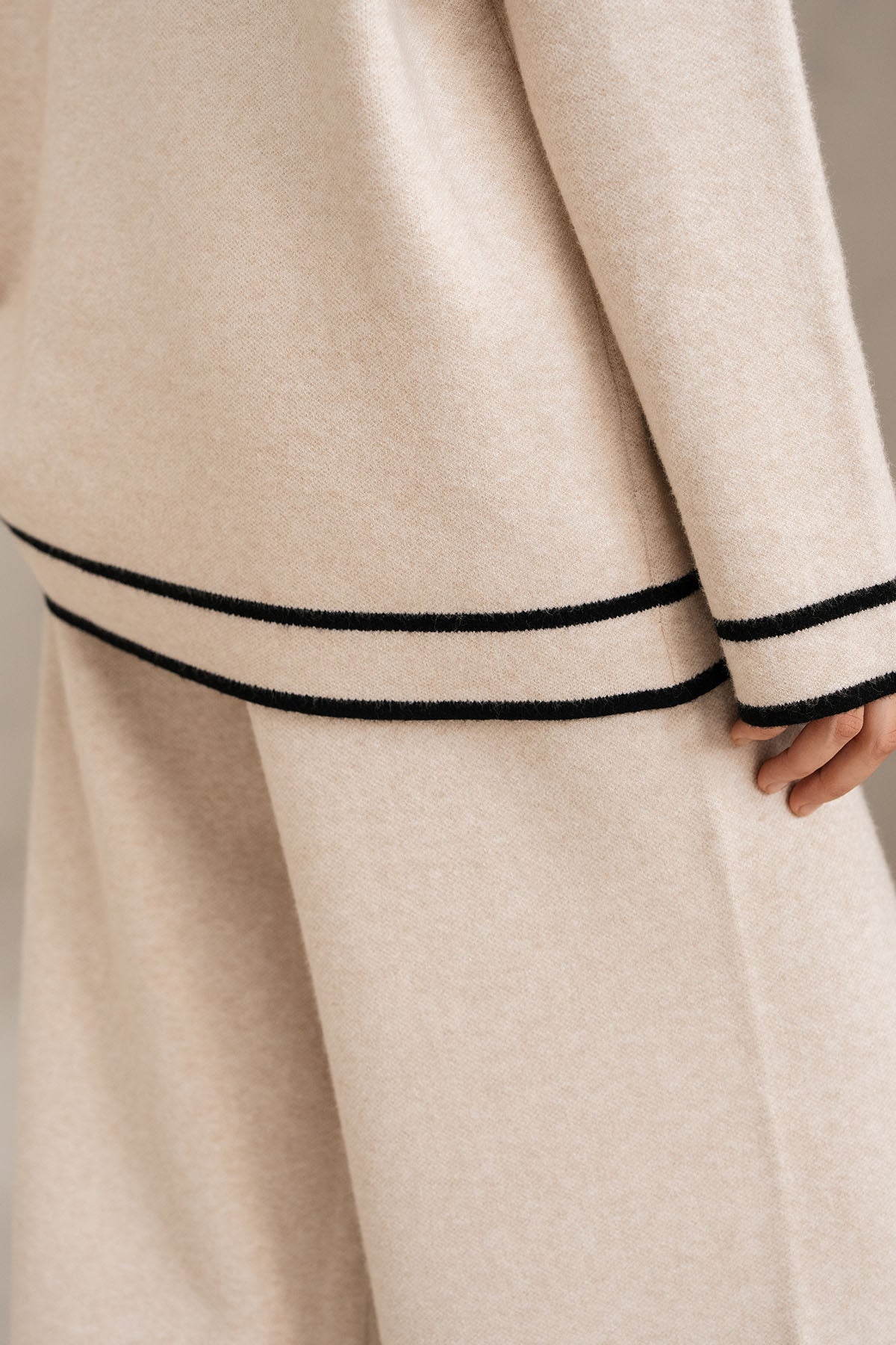 CONTRAST TRIM CO-ORD SET