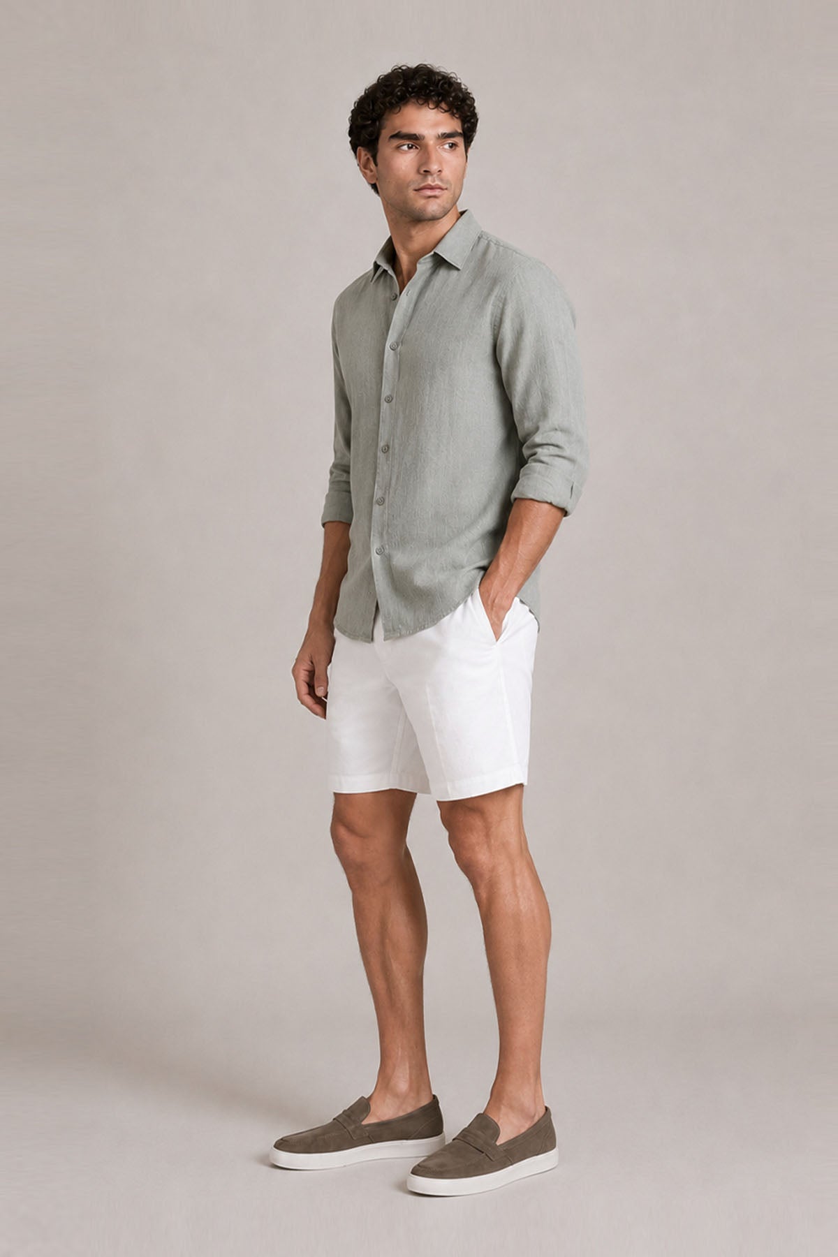 CLASSIC FULL SLEEVE 100% LINEN