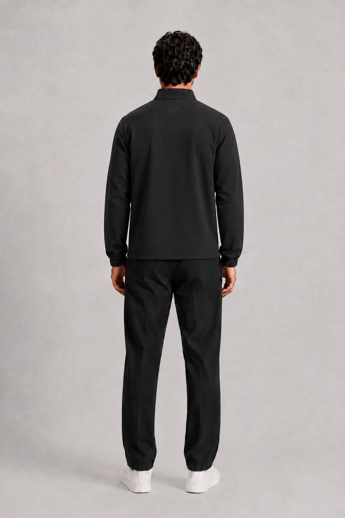 MEN TRAIN QUARTER ZIPPER-RIPST