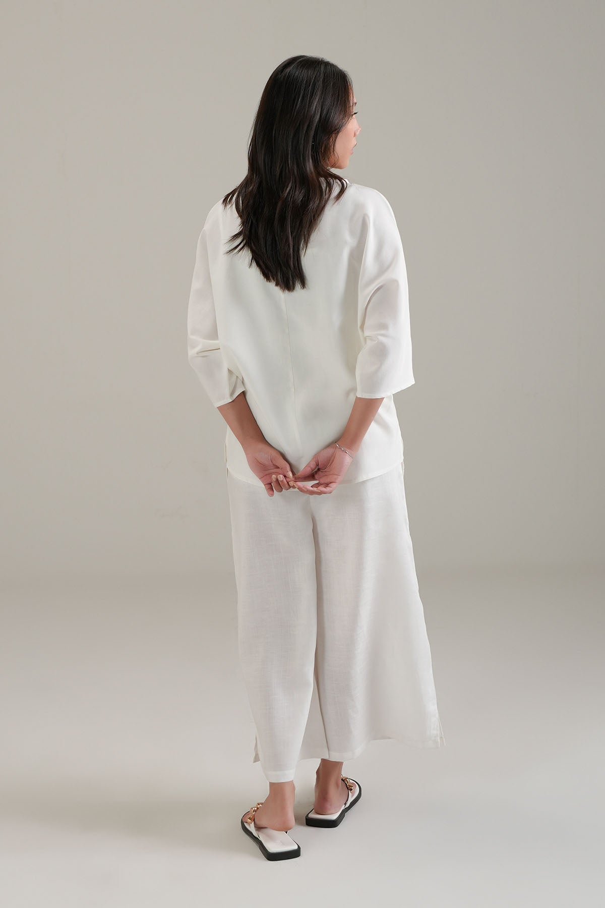 SHORT SLEEVE SHIRT-LINEN BLEND