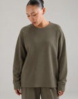 CREWNECK TOP-CLOUDLUX LIGHT