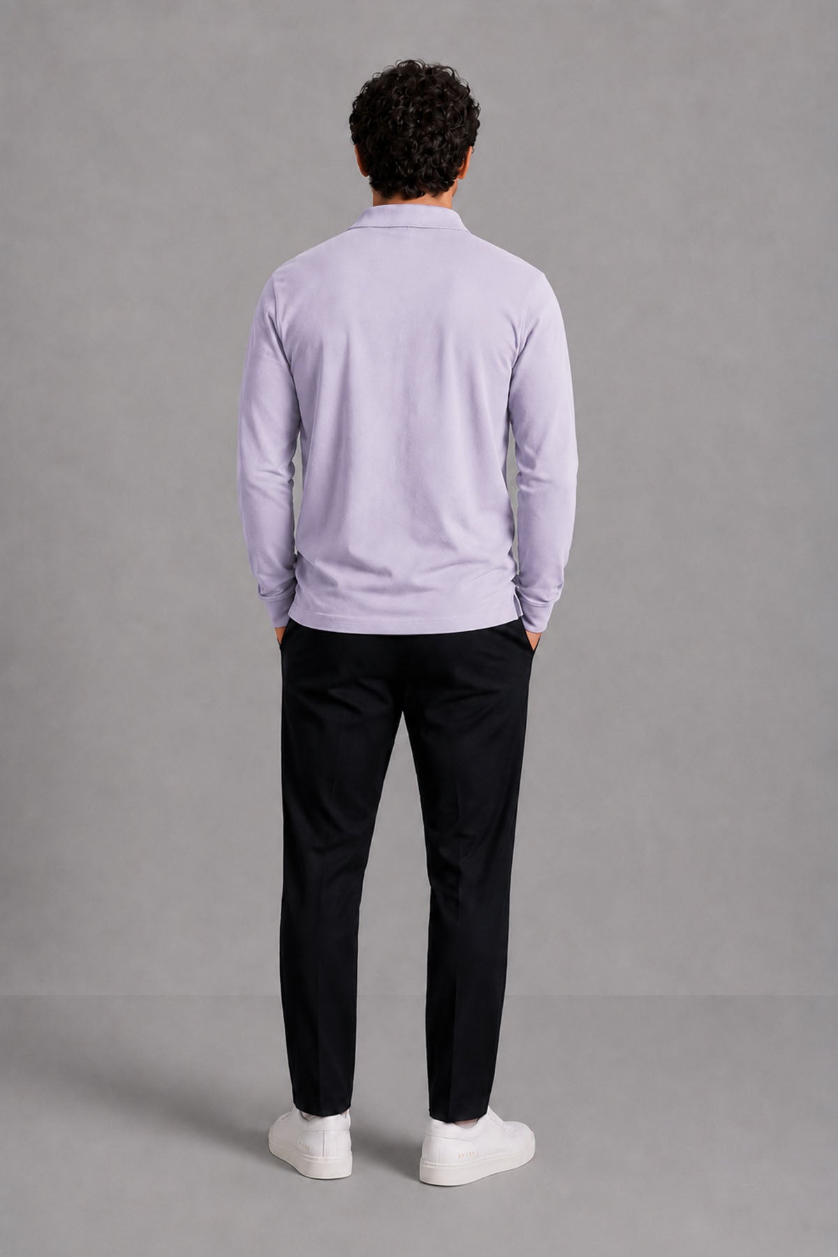 FULL SLEEVE SUPIMA POLO T-SHIRT