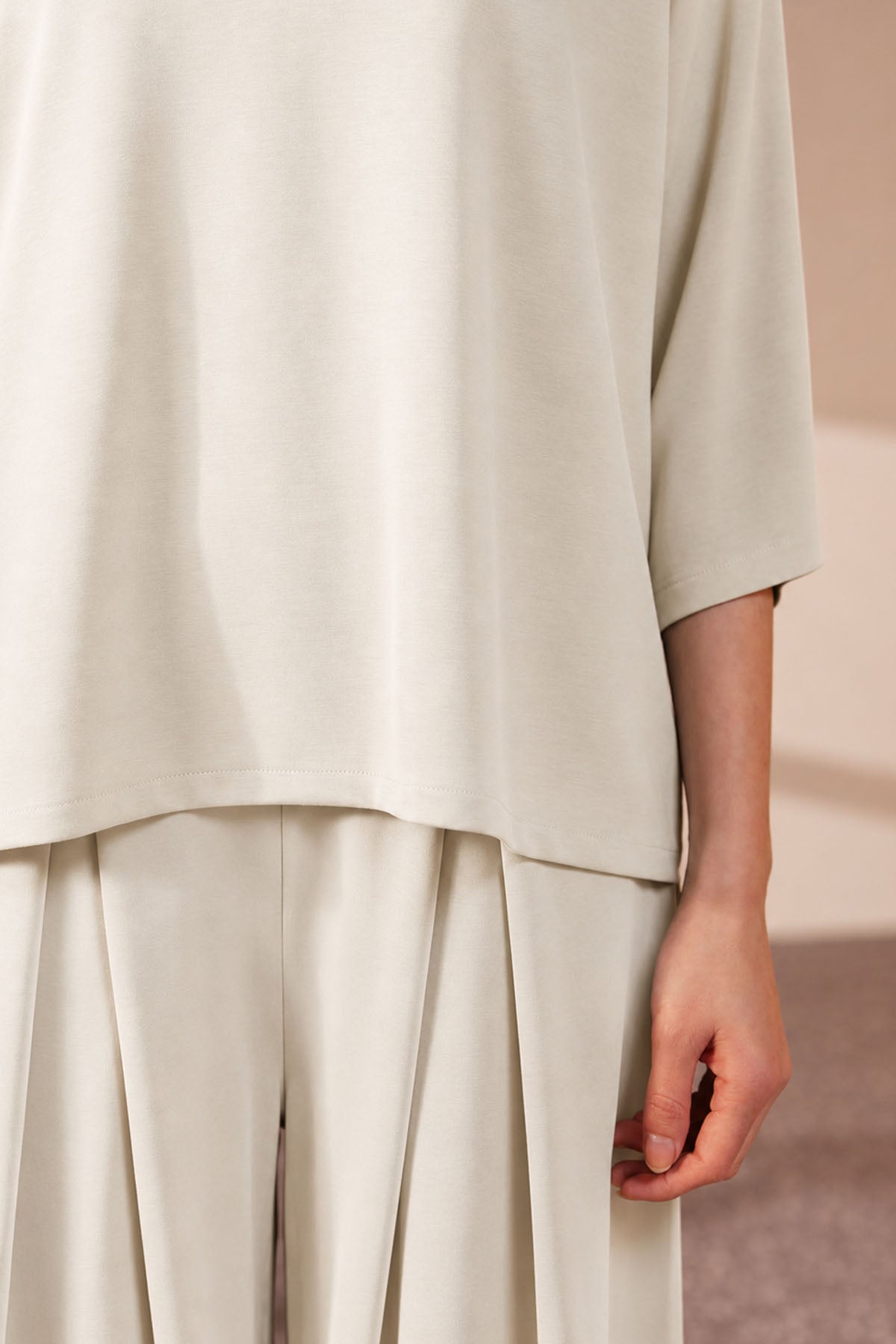 PLEATED LOUNGE PANTS CLOUDLUX