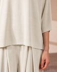 PLEATED LOUNGE PANTS CLOUDLUX