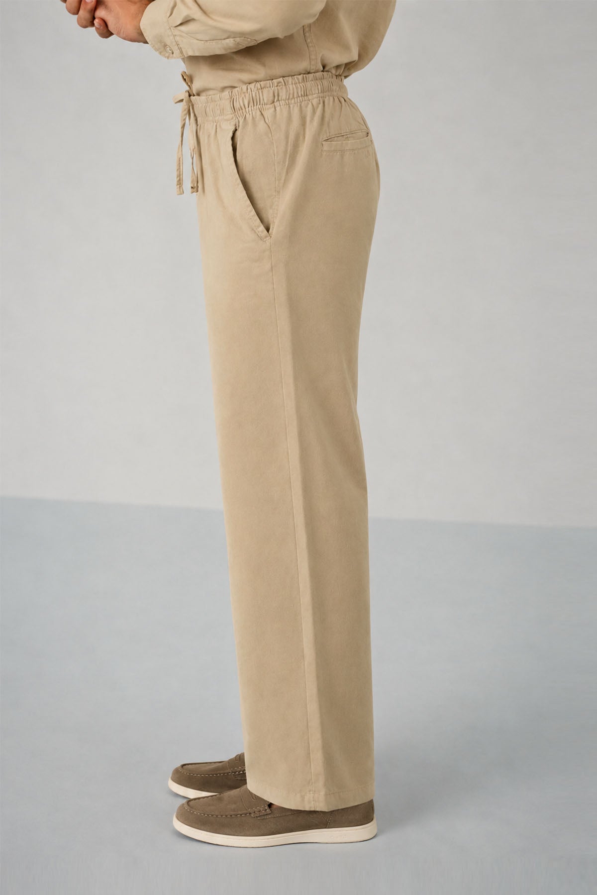RELAXED LINEN PANTS