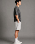 MEN OVERSIZED DOUBLE KNIT T-SHIRT