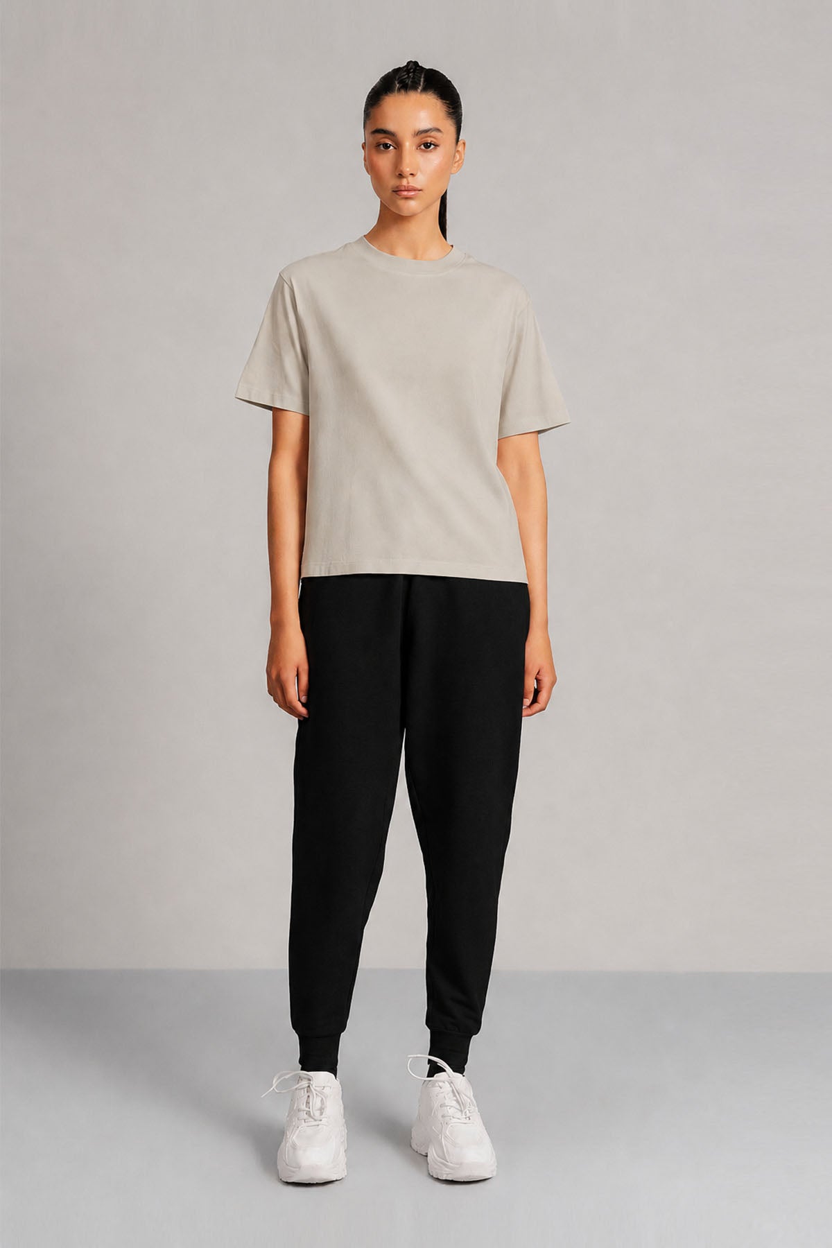 CROPPED T-SHIRT SUMPIMA COTTON