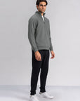 MEN QUARTER ZIP-DOUBLE KNIT