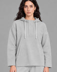 HALF ZIP PULLOVER HOODIE CLOUDLUX LIGHT
