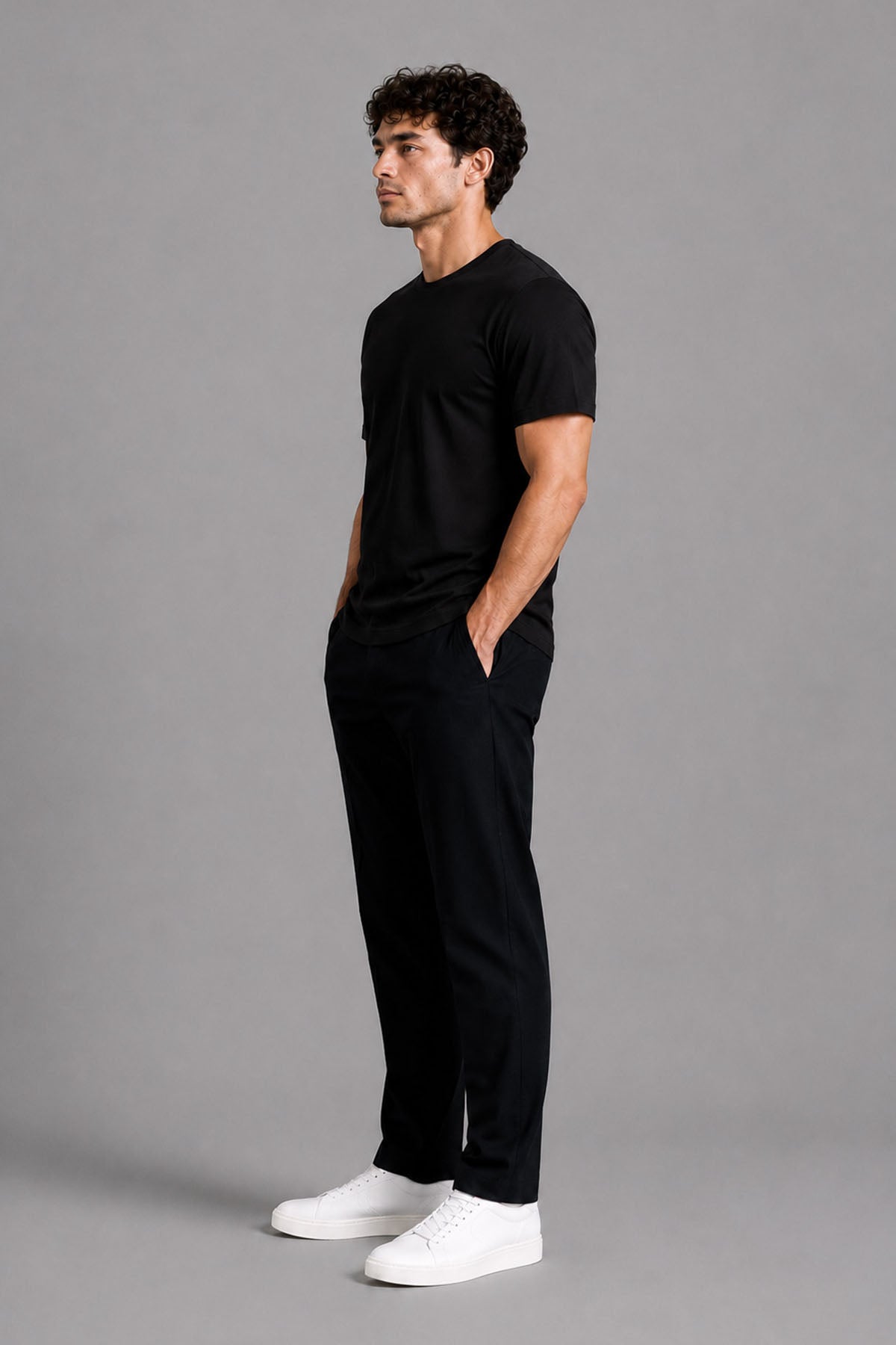 T-SHIRT CREW NECK SUPIMA COTTON
