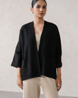 LIGHTWEIGHT OPEN CARDIGAN