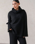 COWL NECK KNIT SET