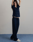 WOMEN V-NECK NIGHTSUIT CLOUDLUX
