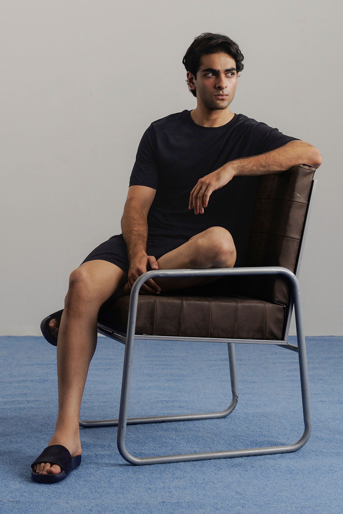 NIGHTSUIT - SHIRT AND SHORTS 100% SUPIMA COTTON