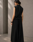 PULL ON WIDE LEG PANTS