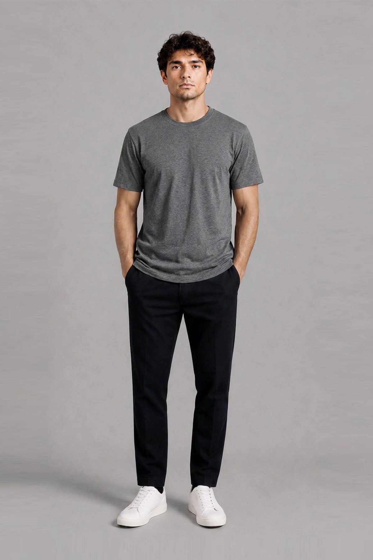 T-SHIRT CREW NECK SUPIMA COTTON