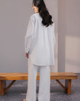 EMBROIDED POPLIN SHIRT