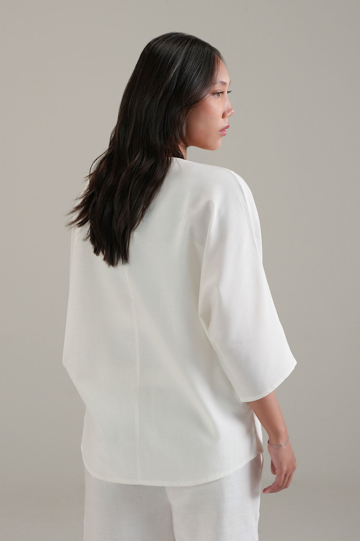 SHORT SLEEVE SHIRT-LINEN BLEND