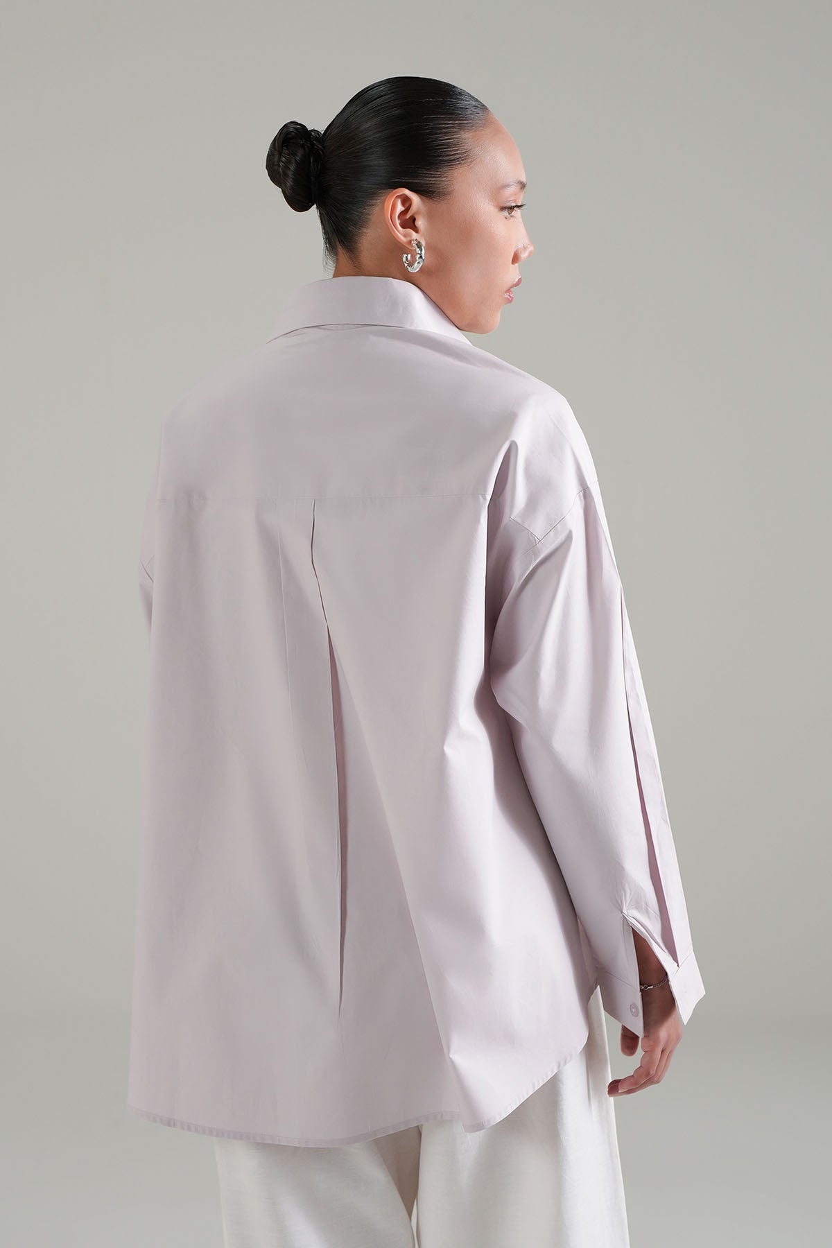 MODAL BLEND COLLAR SHIRT