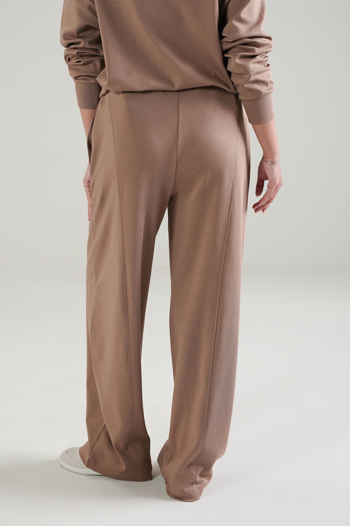 ELASTICATED LOUNGE PANT-DOUBLE KNIT