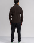 MEN QUARTER ZIP-DOUBLE KNIT