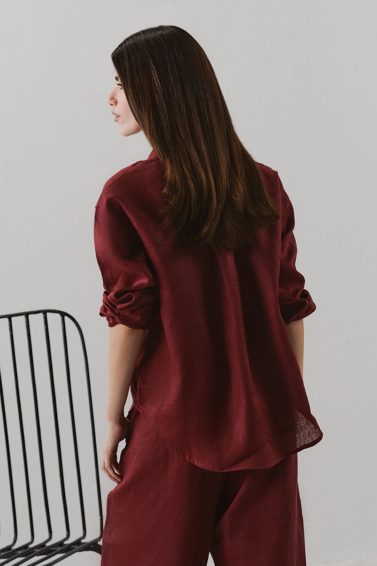 CLASSIC LINEN SHIRT-100% LINEN
