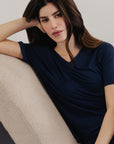 WOMEN V-NECK NIGHTSUIT CLOUDLUX