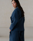 TEXTURED WRAP SHIRT