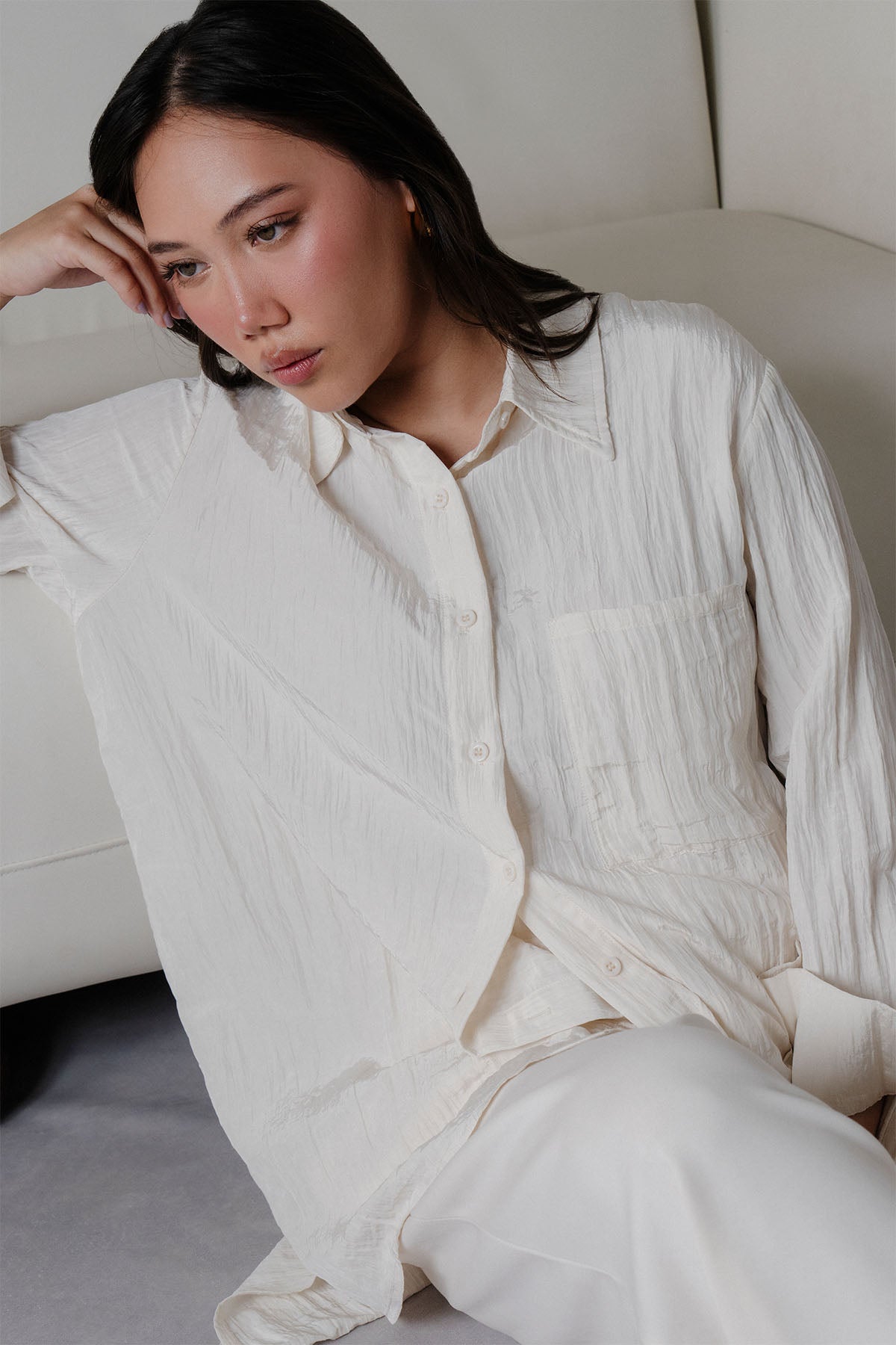 TEXTURED LONG TUNIC