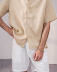 RESORT SHIRT- 100% LINEN
