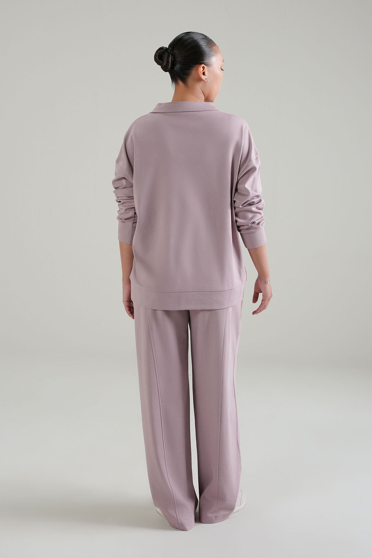 ELASTICATED LOUNGE PANT-DOUBLE KNIT