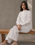 EMBROIDED POPLIN SHIRT