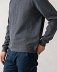 REFINED POLO SWEATER