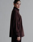 MOCK NECK ZIPPER -DOUBLE KNIT