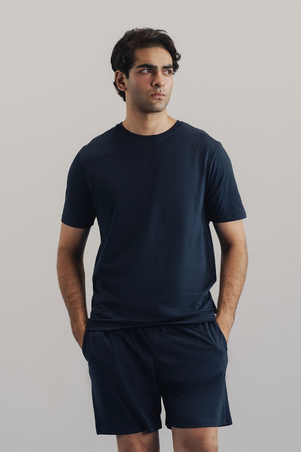 NIGHTSUIT - SHIRT AND SHORTS 100% SUPIMA COTTON