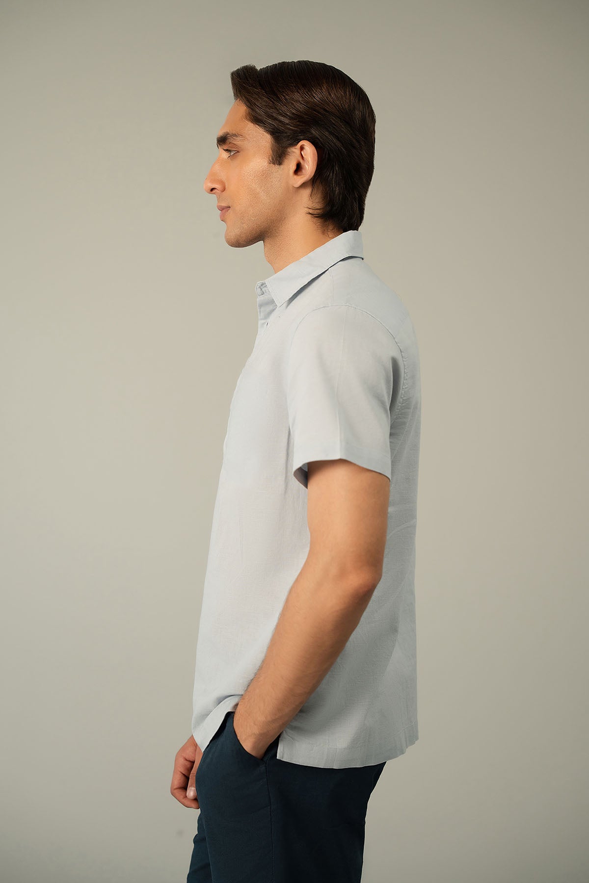 CLASSIC LINEN BLEND SHIRT