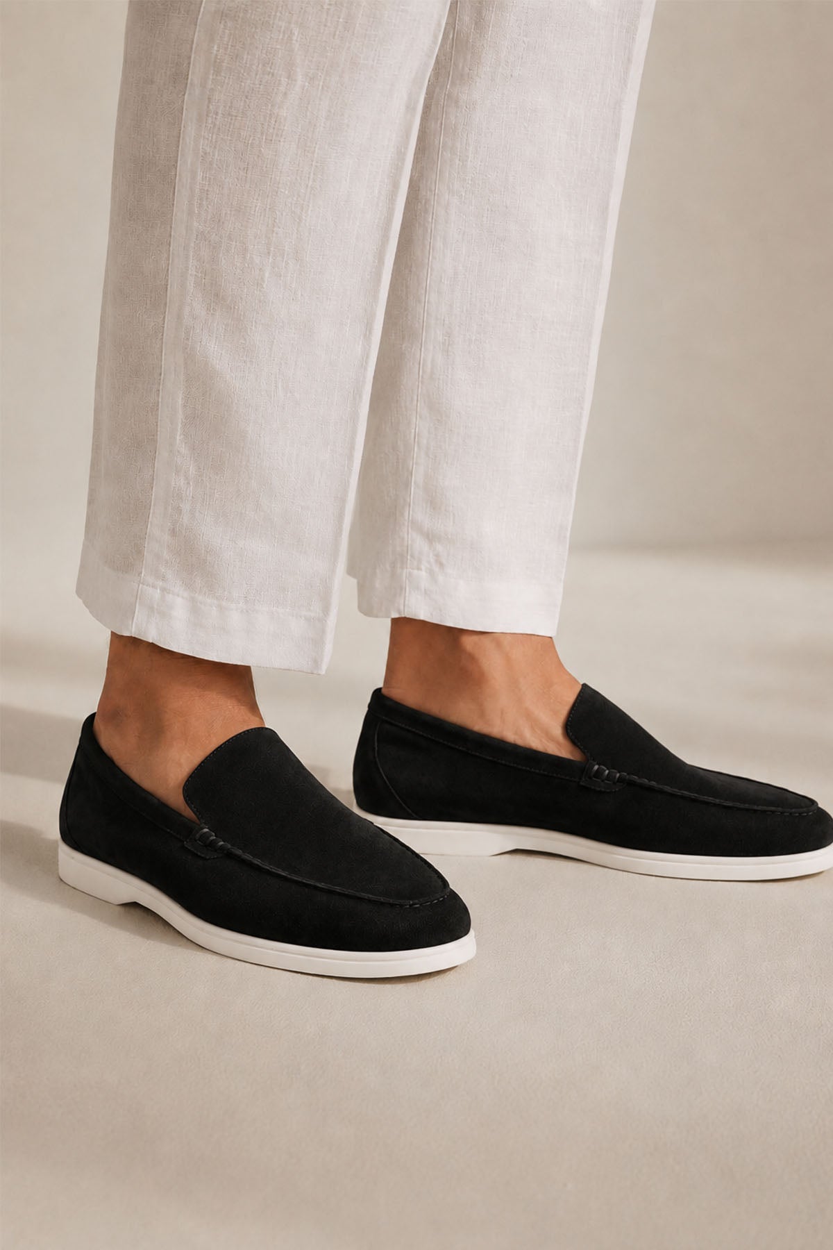 SUEDE LOAFER