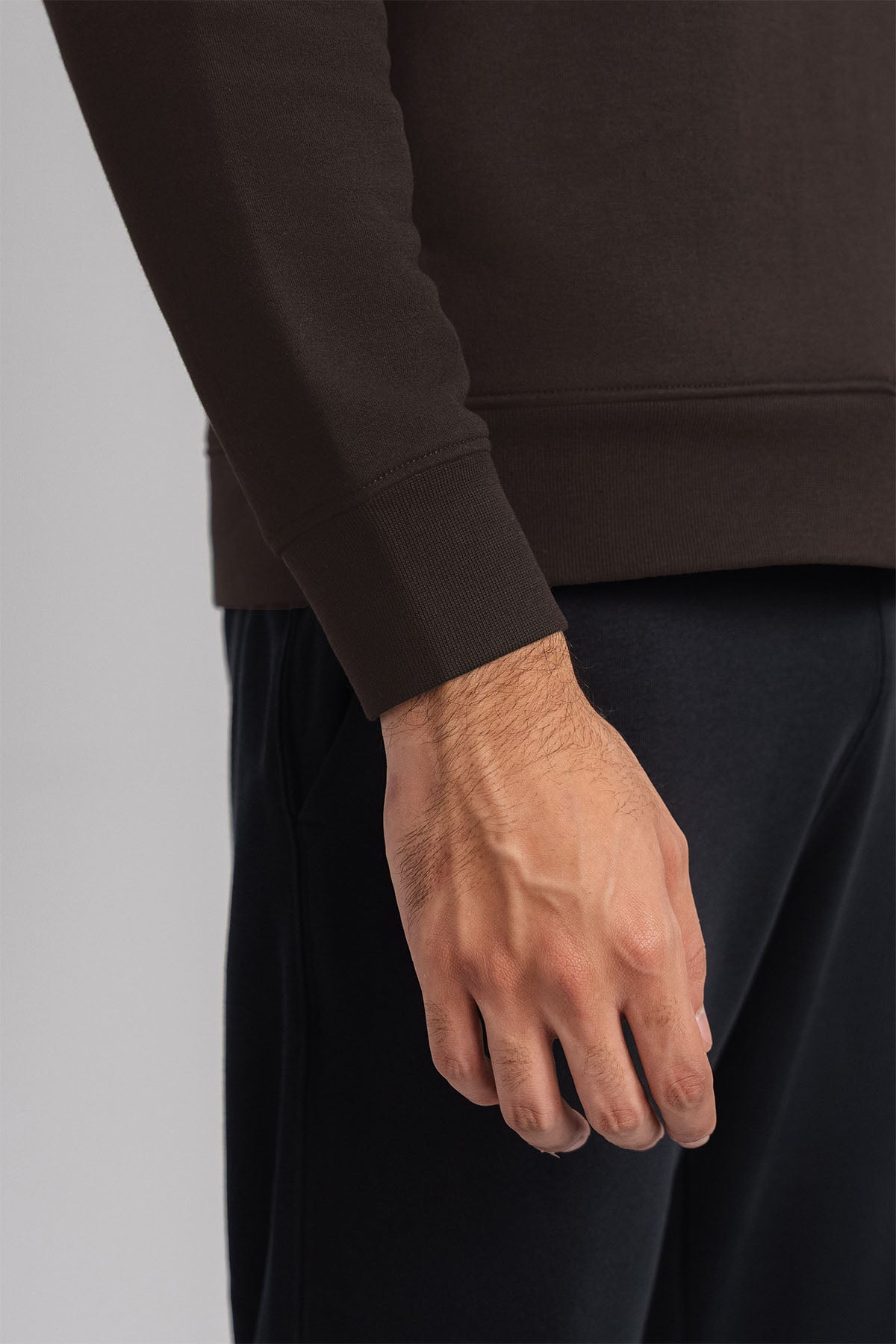 MEN QUARTER ZIP-DOUBLE KNIT