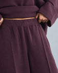PLEATED WIDE TROUSER CLOUDLUX