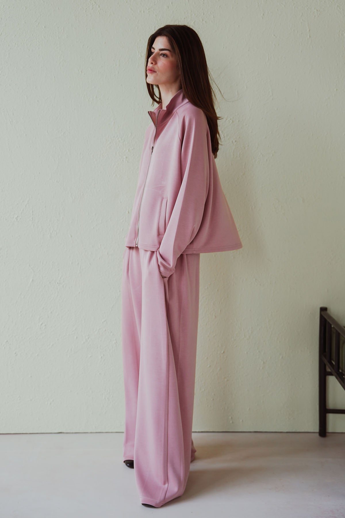 MOCK NECK ZIPPER - CLOUDLUX