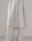 TEXTURED SHORT-SLEEVE TUNIC