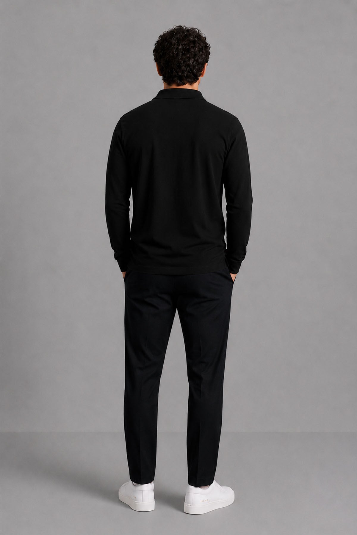 FULL SLEEVE SUPIMA POLO T-SHIRT