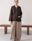 SOFT KNIT ZIPPER