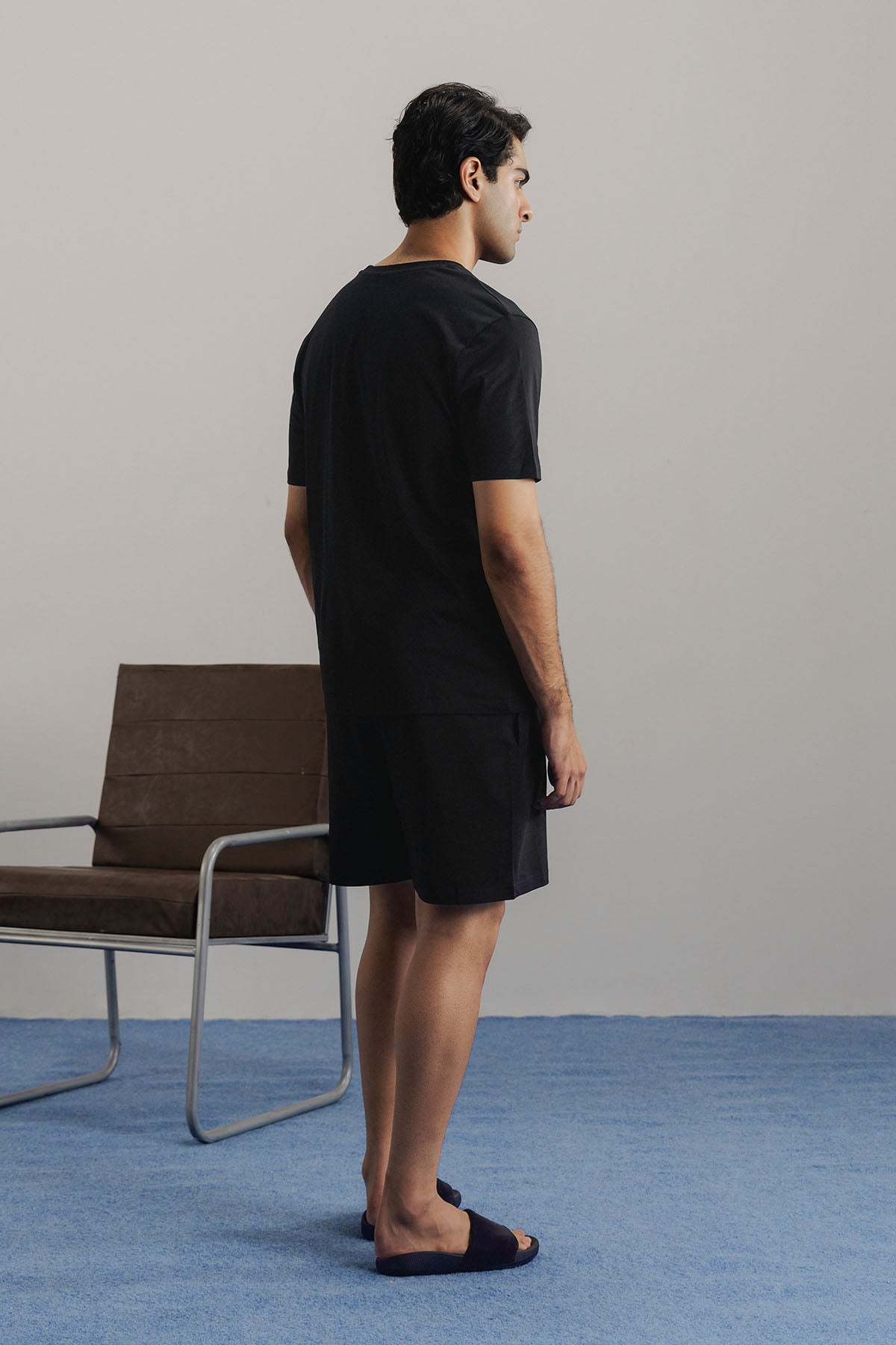 NIGHTSUIT - SHIRT AND SHORTS 100% SUPIMA COTTON