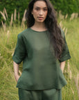 OVERSIZED SHIRT- 100% LINEN