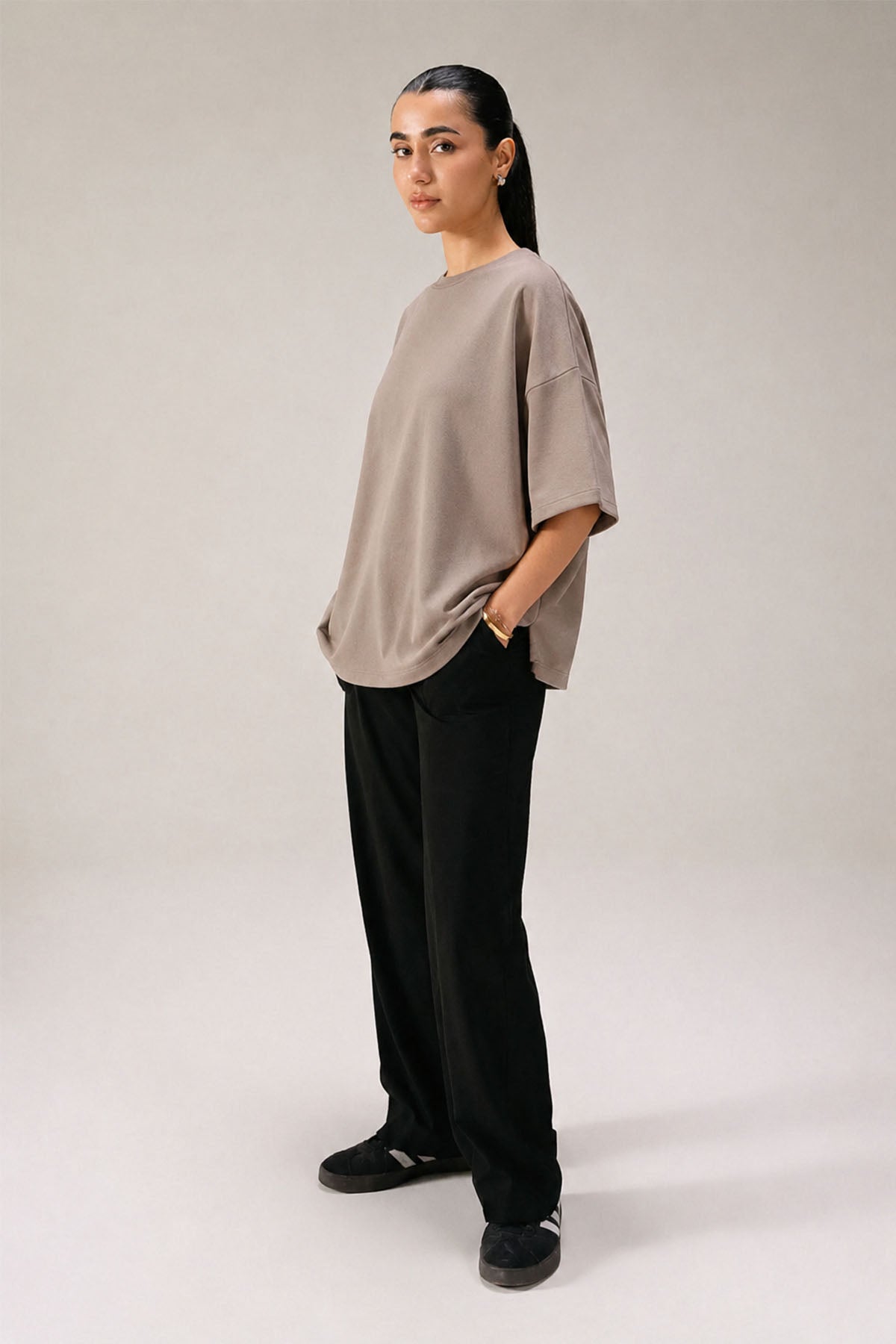 CLOUDLUX LOUNGE TEE- OVERSIZED